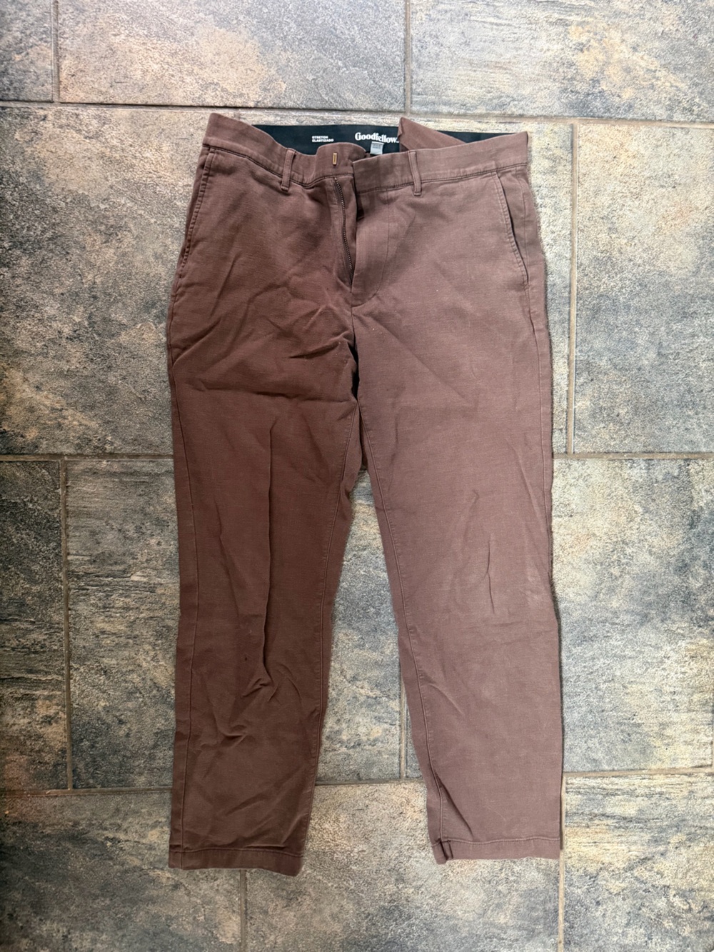 Goodfellow & Co Brown Slim Straight Chinos